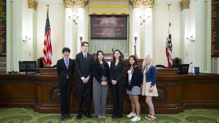 Assemblymember Connolly Welcomed Marin County District Office Staff and Interns to the Capitol
