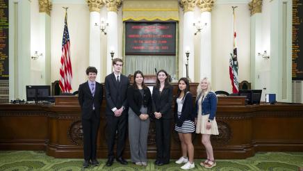 Assemblymember Connolly Welcomed Marin County District Office Staff and Interns to the Capitol